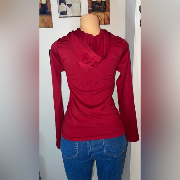 HOODIE STRECH RED SIZE L - Picture 6 of 7